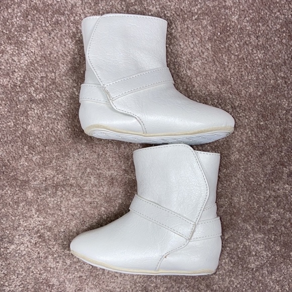 Frye baby harness white boots size 4 - Picture 3 of 11